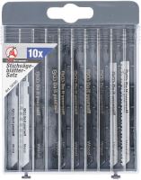 Listy pilové do přímočaré pily 76 a 100 mm, sada 10 dílů - BGS 50355 (3)