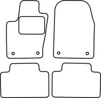 Textilní autokoberce Jeep Grand Cherokee 2013-2021 (1)