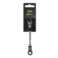 Klíč kombinovaný ráčnový FLEX 8 mm - zrcadlový povrch - JBM 15216