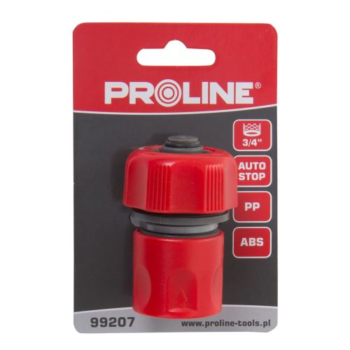 Rychlospojka stop ventil 3/4" na kartě PROLINE