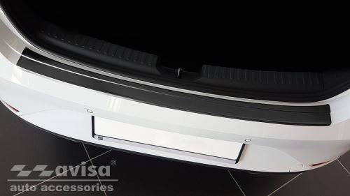 Ochranná lišta hrany kufru Seat Leon 2020-2024 (hatchback, tmavá, matná)