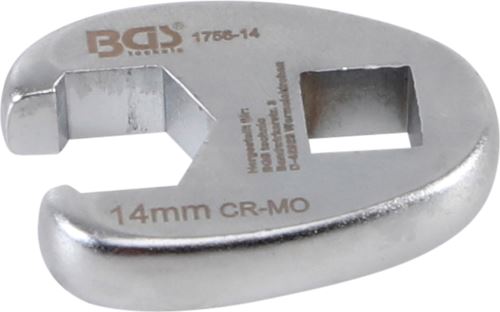 BGS Klíče ploché 3/8", 10 - 19 mm, otevřené