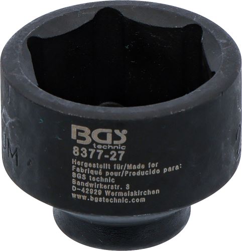 Klíč na olejové filtry, O 27 mm, pro Mercedes-Benz - BGS 8377-27