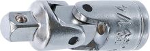 Kardan ráčnový 1/4", matný chrom - BGS 250