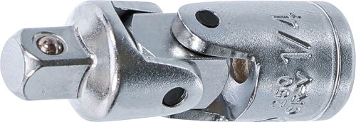 Kardan ráčnový 1/4", matný chrom - BGS 250