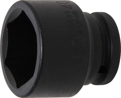 Vystavené zboží/Hlavice nástrčná, 3/4" 12,5 mm 6ti hranná, tvrzená 40 mm - BGS 5640